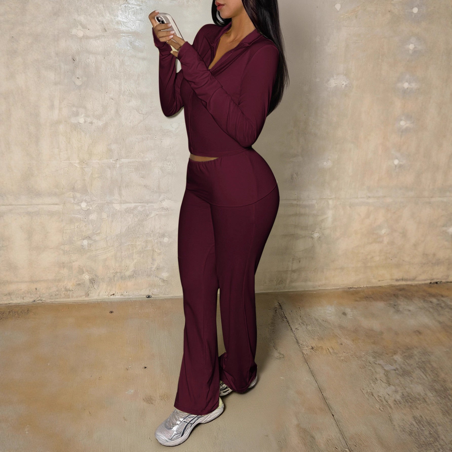 Women's Yoga Jacket & Leggings Set
