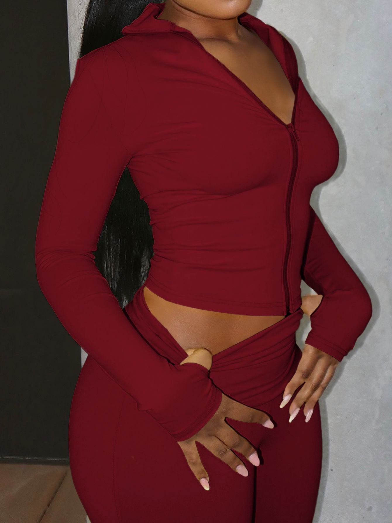 Women's Yoga Jacket & Leggings Set