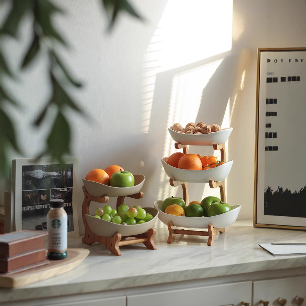 Multi-Tier Decorative Fruit & Snack Tray
