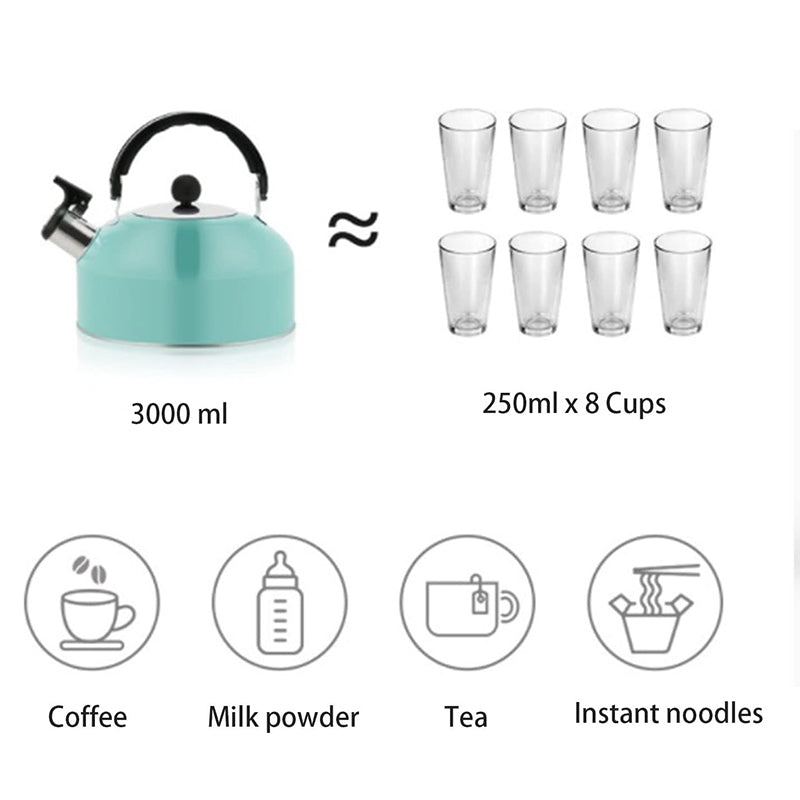 3L Stainless Steel Whistling Kettle