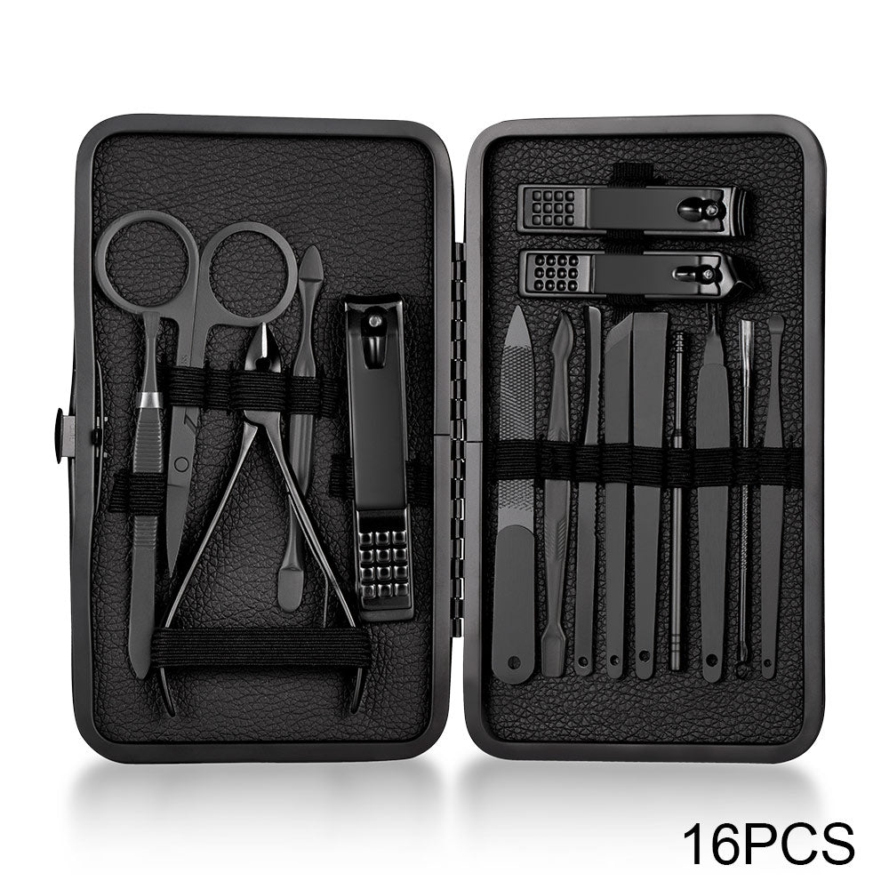 18-Piece Stainless Steel Manicure & Pedicure Set