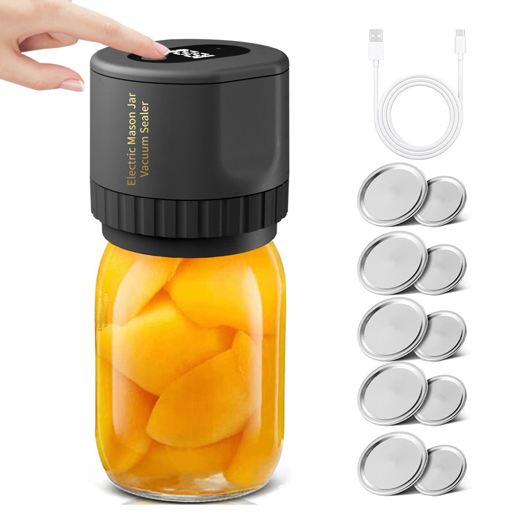 Cordless Electric Mason Jar Vacuum Sealer