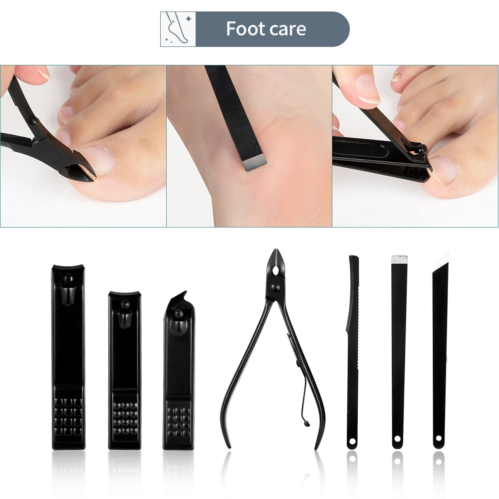 18-Piece Stainless Steel Manicure & Pedicure Set