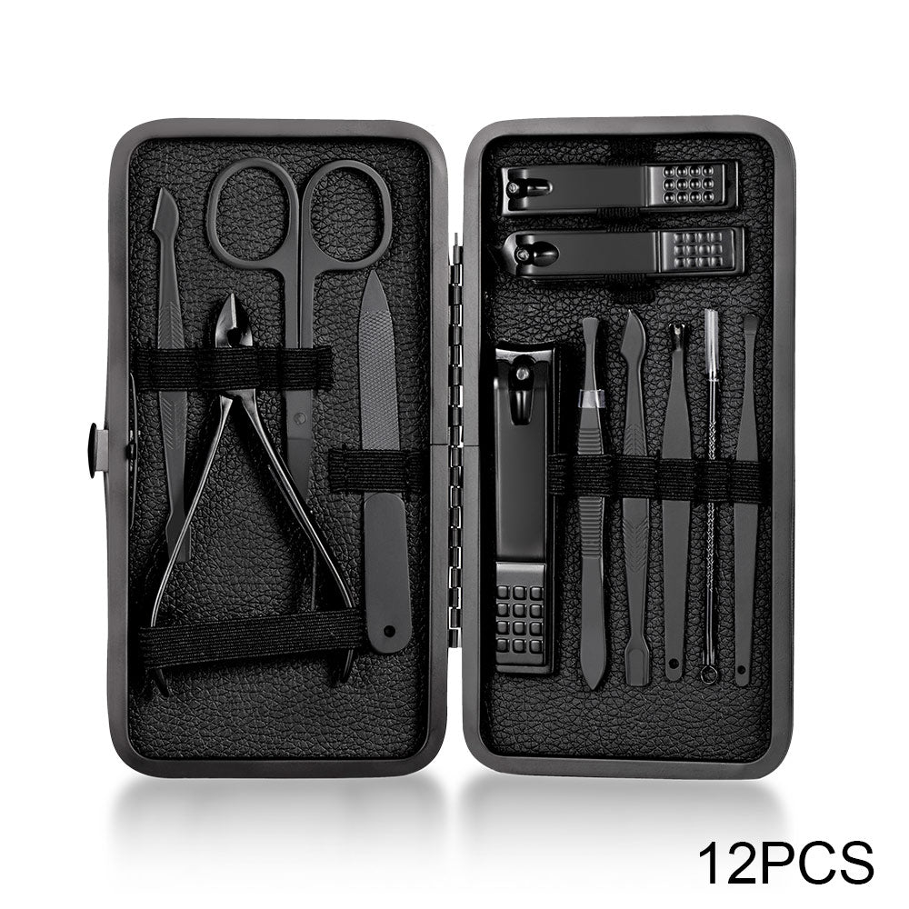 18-Piece Stainless Steel Manicure & Pedicure Set