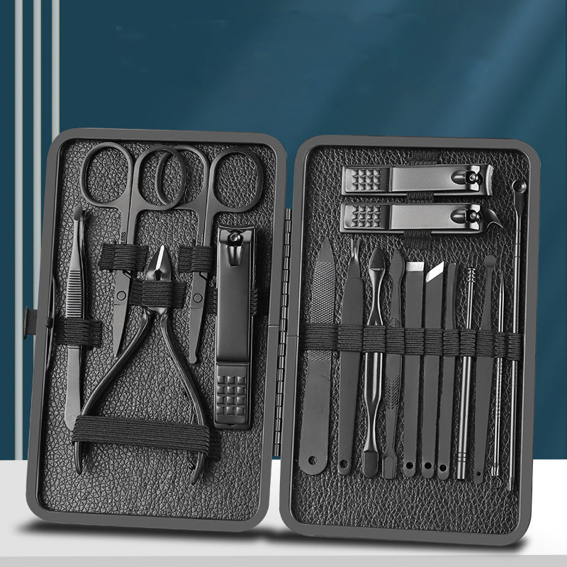 18-Piece Stainless Steel Manicure & Pedicure Set