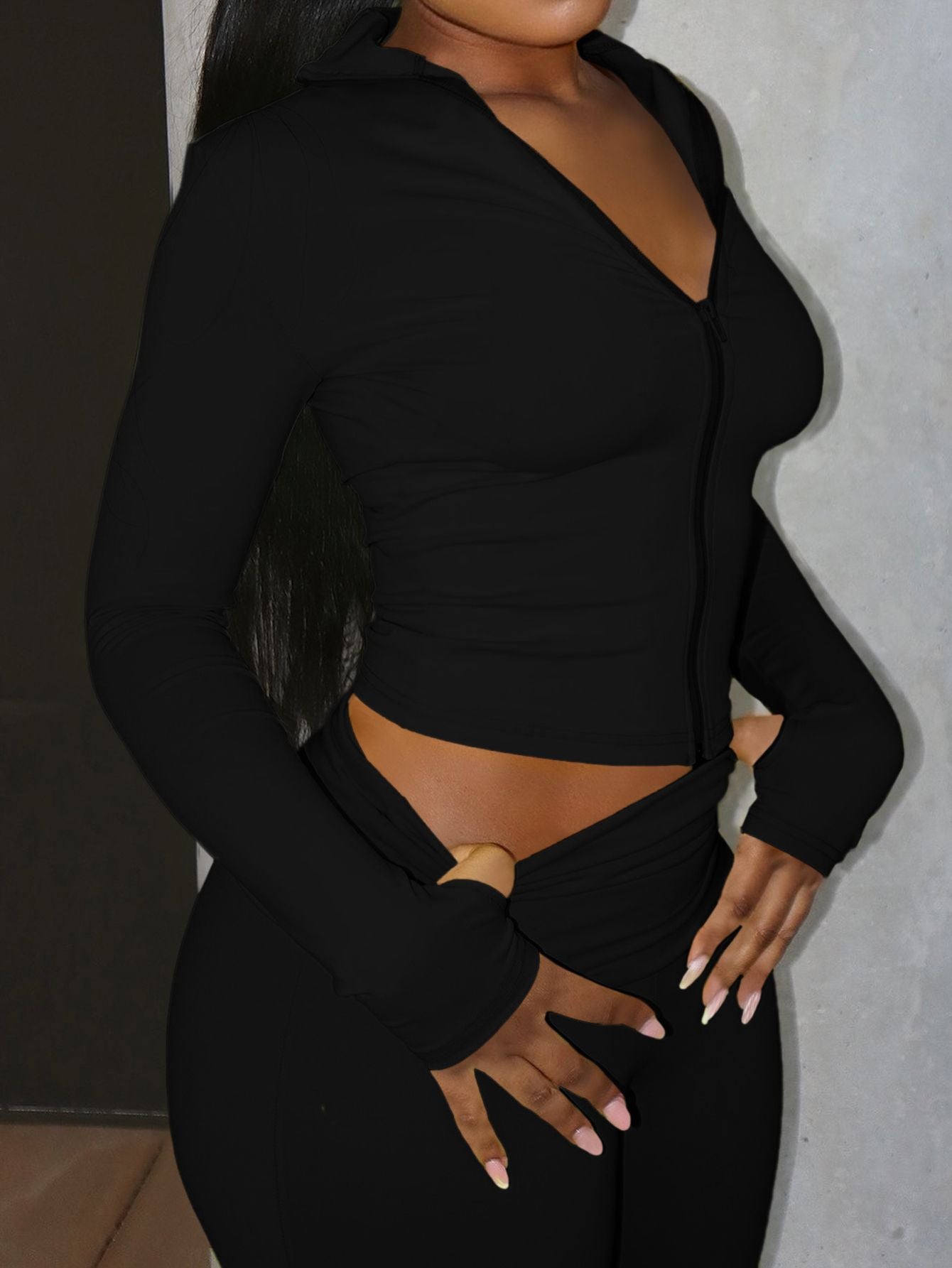 Women's Yoga Jacket & Leggings Set
