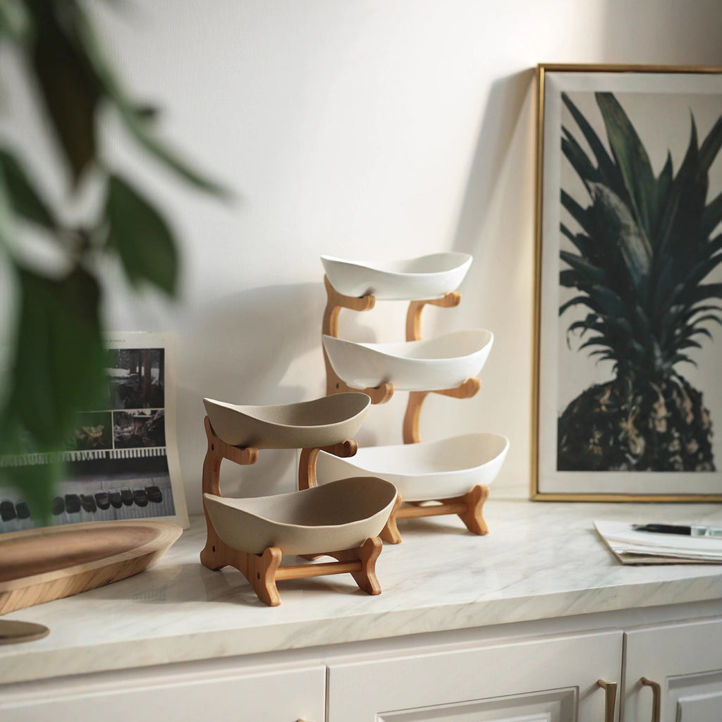 Multi-Tier Decorative Fruit & Snack Tray